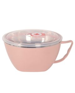Instant noodle bowl Scandinavian color
