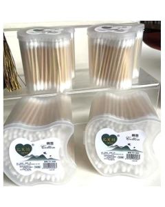 Cotton swab stick Hua Fuyu 200 square box double-headed