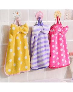 Hand towel can be hung with thickened coral fleece