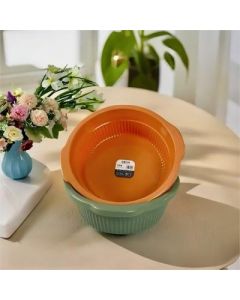 Binaural plastic basin thickened 100/piece
