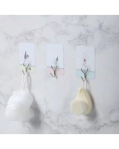 Strong hook Bathroom, kitchen, toilet cartoon non-marking hook Non-punching multi-functional storage hook