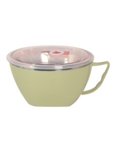 Instant noodle bowl Scandinavian color