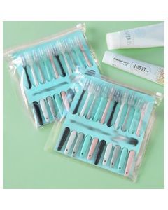 Toothbrush set of 10 pcs with soft bristles
