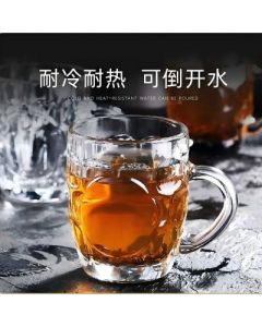Pineapple beer mug heat-resistant glass