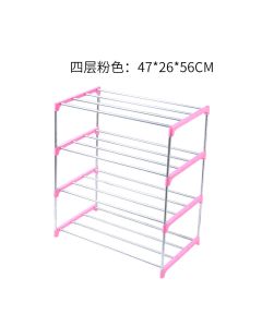 Stainless steel assembled shoe rack