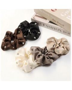 Rhinestone large intestine hair ring head rope No. 13