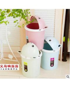 Clamshell trash can, household trash can, kitchen, toilet, hotel, hotel, restaurant