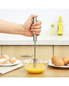 Semi-automatic egg beater stainless steel