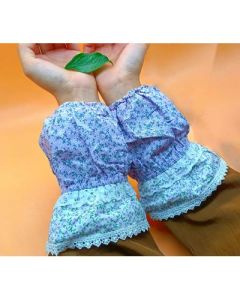Sleeve Korean version of floral short
