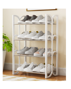 Small shoe rack with petals in four layers