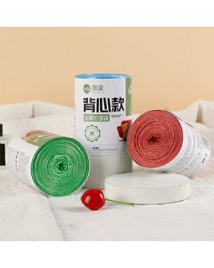 Vest garbage bag 200/carton Multi-color dot break