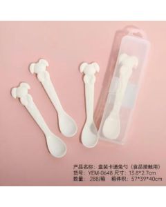 Set of spoons 4 PP scoops