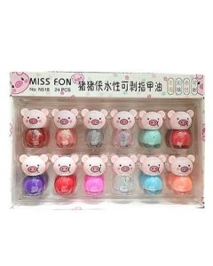 Water-based peelable nail polish Pigman 518