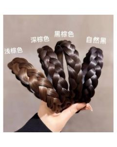 Fishbone braids, wigs, headbands, twist braids, hairpins, hair bundles, and headbands