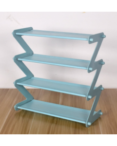Non-woven shoe rack Z-type