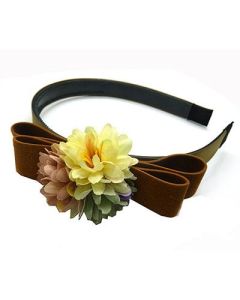 Bridal feather tiara 180° organza
