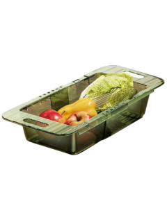 Retractable drain basket PET