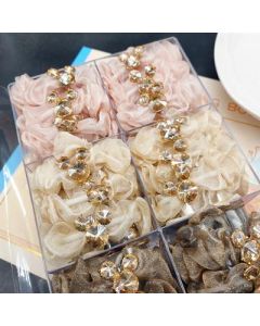 Mickey's hair tie Korean version of organza