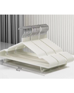 Clothes hanger plain chunky