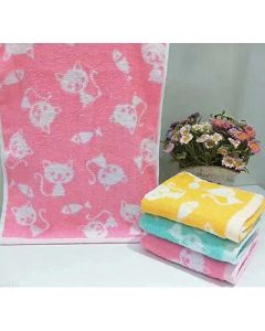 Children's towel 32-strand jacquard face towel