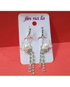 Long tassel earrings stud earrings in candy color