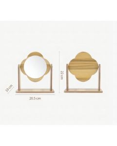 Flower Makeup Mirror Wooden 60 boxes/carton