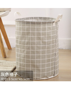 Dirty laundry tube round