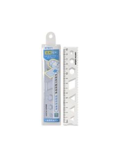 Wave soft ruler morning light 20cm