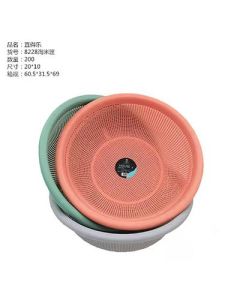 Washing basket lace-shaped hollow plastic 200pcs/carton