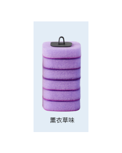 Toilet brush sponge