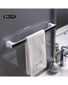 Shoe rack and towel rack in the bathroom