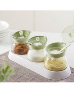 Glass seasoning box Oppai VI No. 2 ZBJ2-3-1