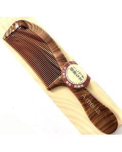 Hair comb, heat-resistant imitation wood grain, anti-static comb