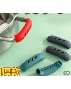 Pot handle anti-scald rubber sleeve Single