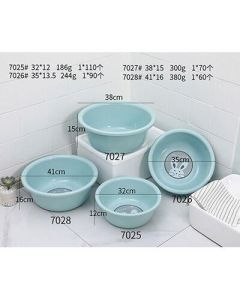 Washbasin diameter 38cm high 15cm