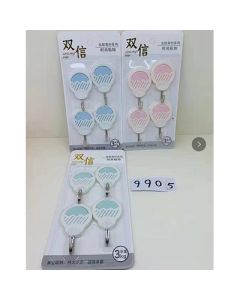 Sticky hook double letter four pack 160/carton