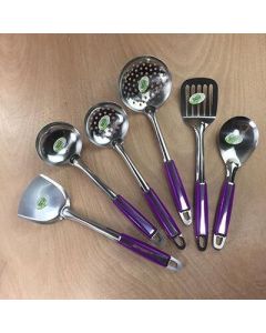 Single-handle rice spoon stainless steel