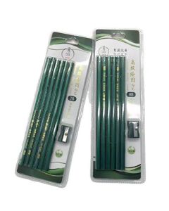 Pencil HP-E010 Six Pcs 2B
