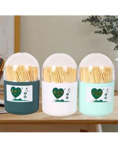 Toothpick case Portable bamboo double-ended