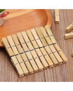 Bamboo clips 20 pieces