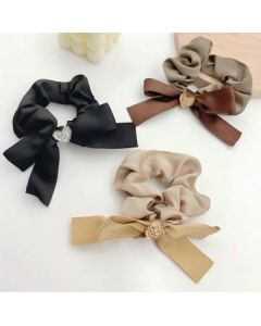Ribbon bow scrunchie No. 5