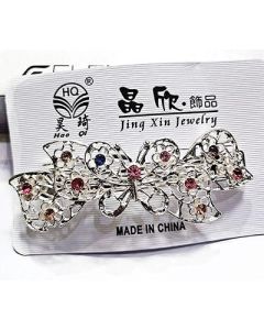 Hairpin: Korean version of horizontal clip, top clip, spring clip, edge clip, hairpin crystal inlaid with diamonds