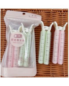 Hair curling pins comb two-piece set of nylon