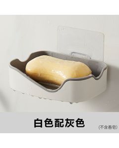 Soap dish: Diagonal double-layered