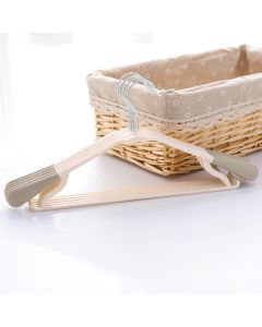 Plastic hangers with large heads and shoulders