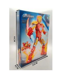 Steel Mecha Warframe Building Block Toy 486 Particles 40 Boxes/Carton