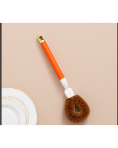 Coir pot brush is gilded