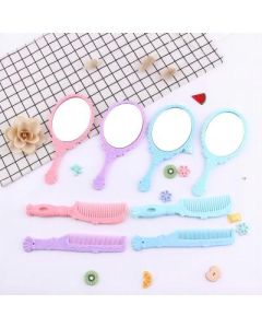 Cosmetic mirror comb set 60 sets/carton