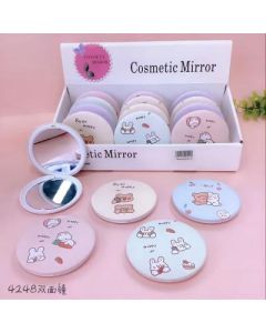 Double-sided mirror round 12/box