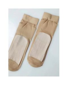 Non-slip bottom loose steel stockings Foot soles wear-resistant anti-snag mask socks